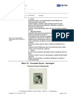 23 - Português - 12.º - Ano - Fernando Pessoa, Mensagem. Poemas O Quinto Império e Nevoeiro