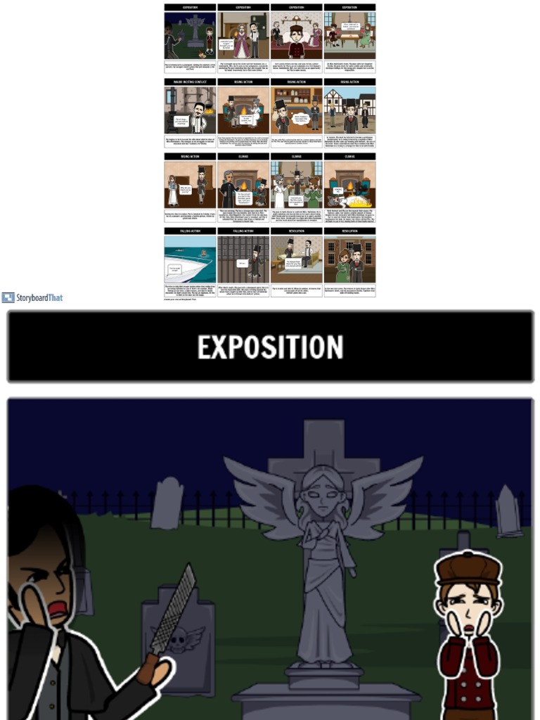 Great expectations plot diagram summary storyboard pdf
