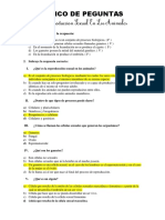 La Reproduccion Sexual en Los Animales - Banco de Preguntas