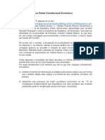 Prova Direito Constitucional Econômico STF Petrobras