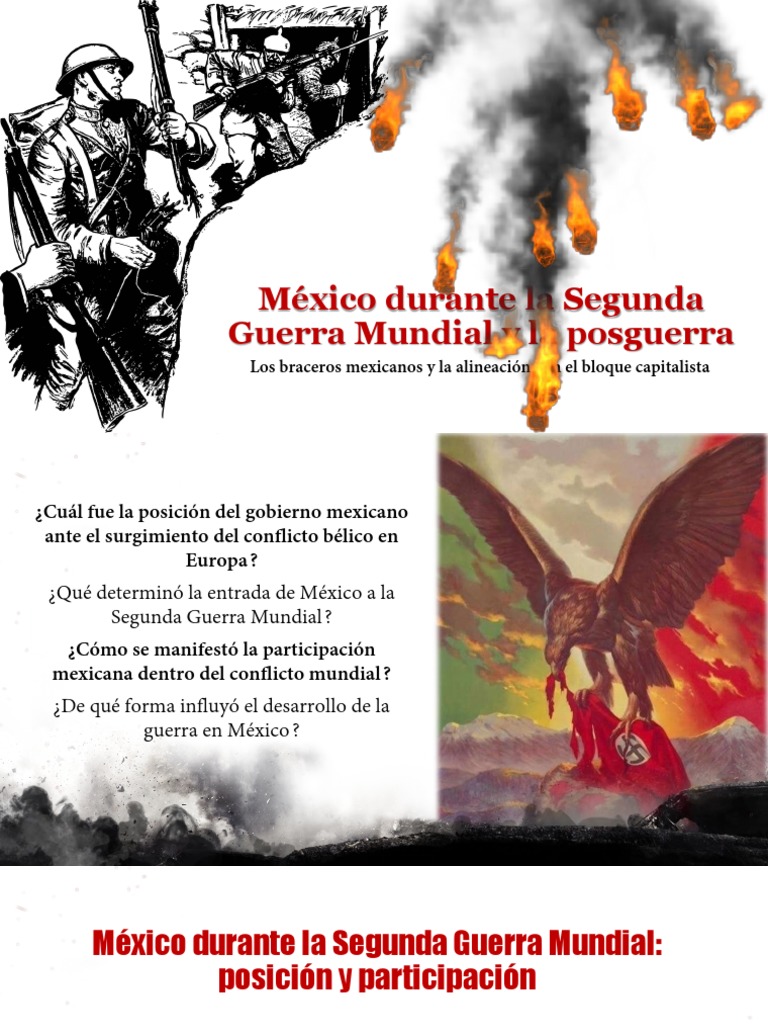 2022 - México Durante La Segunda Guerra Mundial | PDF | México | Segunda  Guerra Mundial