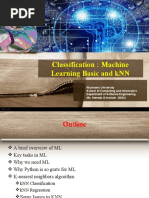 Lecture - 2 Classification (Machine Learning Basic and KNN)