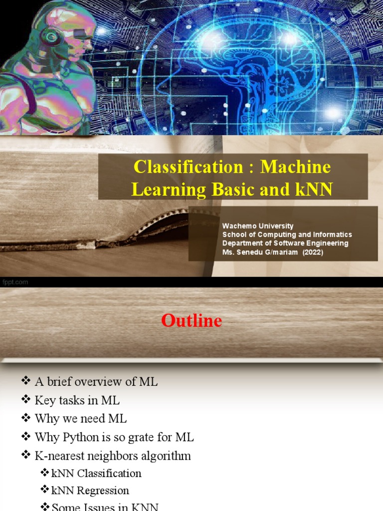 Lecture -2 Classification(Machine Learning Basic and kNN) | PDF ...