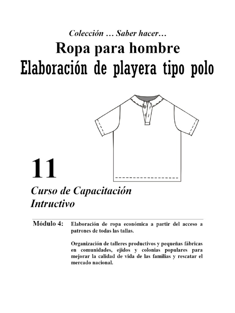 Confeccion de Polo Box | PDF