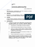 Dir 37-09 Dictar Disposiciones - para Todo El Personal Que Soliciten Radicatoria Antes de Pasar A La Reser