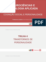 Trilha 4 - Slides - Transtornos de Personalidade