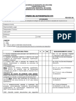 Autoinspeção de ótica e comércio de óculos