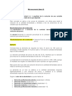 Microeconomía Tema 3 Elasticidad