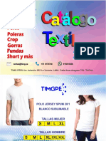 Catalogo Textil Timg 2023