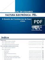 Manual de Emisión Constancias de Exención de IVA CIVA