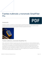 Fuentes Multimodo y Monomodo SimpliFiber Pro-9823831