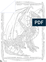 Coloringpage Dragon3