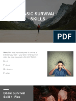 Basic Survival Skills Reading Comprehension Exercises - 146052