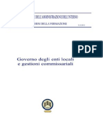 Governo Degli Enti Locali E Gestioni Commissariali - Breve Storia Dell'Amministrazione Degli Enti Nelle Due Sicilie