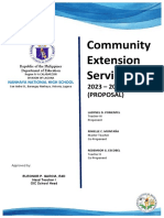 Community Extension Services Proposal