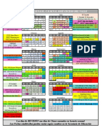 Calendario Académico JCV 2022 Kevyn