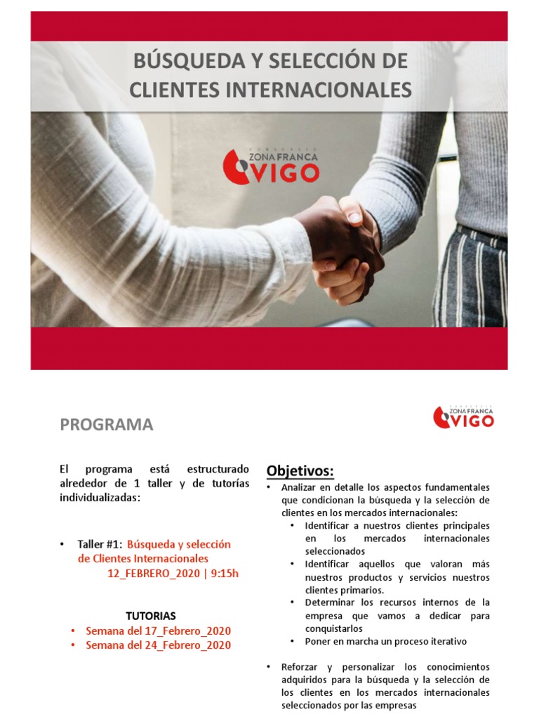 Búsqueda de Clientes Internacionales | PDF | Business | Mercado (economía)