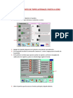 Posicionamiento de Tope Frontal U50