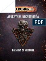Apocrypha Necromunda - Daemons of Meridian