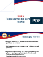02 Step 1 - Pagsasaayos NG Brgy Profile