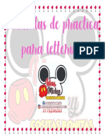 11 - Lettering Plantillas de Practica Ideas Mickey