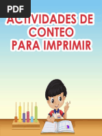 Actividades de Conteo para Preescolar | PDF
