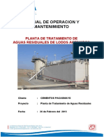 Manual de Operacion y Mantenimiento Ptar