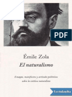 El Naturalismo - Emile Zola