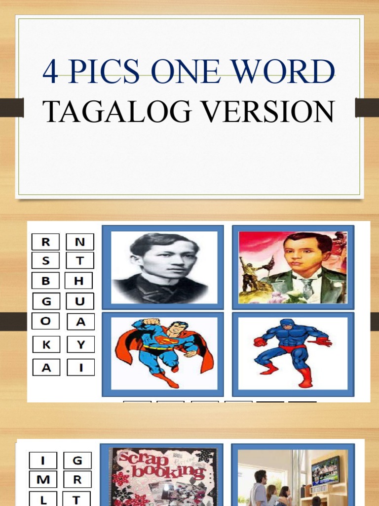 4 Pics One Word | PDF