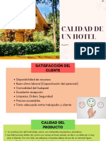 Calidad de Un Hotel