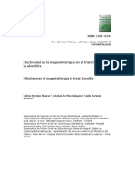 Efectividad de La Magnetoterapia en El Tratamineto de La Alveolitis