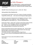Sprachbausteine - Telc Deutsch B2 - Teil 1 & 2 | PDF
