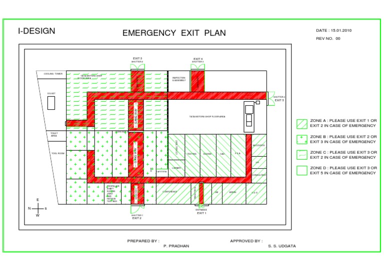 Tata Motors Emergency Exit Plan | PDF