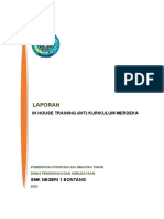 Laporan Worshop Kurikulum Merdeka