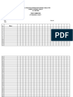 Daily Attendance Format 2