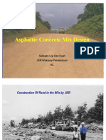 Asphaltic Concrete Mix Design