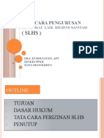 Tata Cara Perizinan SLHS