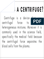 DIY Centrifuge