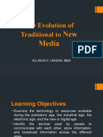 The Evolution of Traditional To: New Media