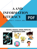 Media and Information Literacy: Allison C. Unisan, Mba