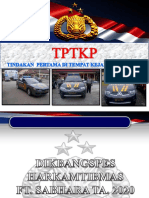 Slide TPTKP Dikbang Spes Harkamtibmas 2020