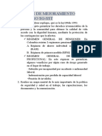 Plan de Mejoramiento Curso SG-SST