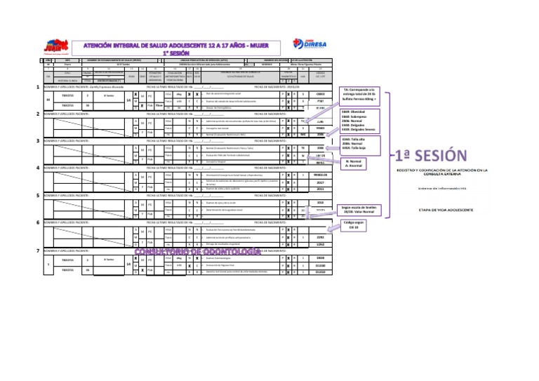 Plan de Atención Integral Adolescente | PDF | Salud pública | Cuidado ...