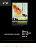 Download Modern Indian Food Styling Skills by Chef Finediningindian SN62216396 doc pdf