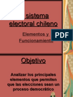 El Sistema Electoral Chileno