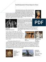Historical and Cultural Background of Expressive Forms