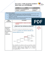 FICHAS 1 Matemática - Numeros Enteros1