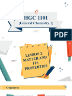 Matter and Its Properties