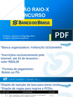 Concurso Banco do Brasil: Aulão Raio-X