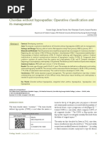 Chordee Without Hypospadia